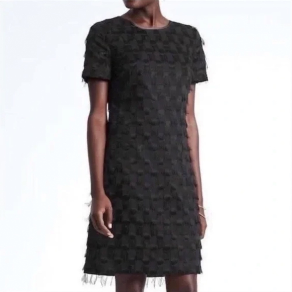 Banana Republic Fringe Dress Size 8 - New